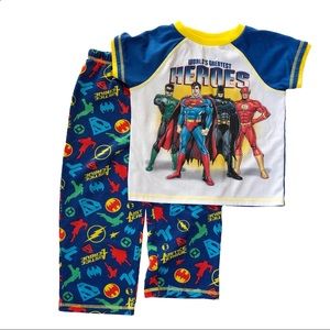 Justice League Hero Pajamas SZ 5